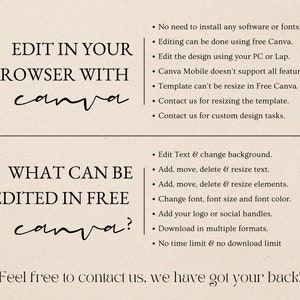Pode incluir: Um modelo de design gr&aacute;fico para uma publica&ccedil;&atilde;o nas redes sociais ou um banner de site. O texto diz "Edite no seu navegador com Canva" e "O que pode ser editado gratuitamente no Canva?" O modelo &eacute; personaliz&aacute;vel e pode ser editado no Canva.