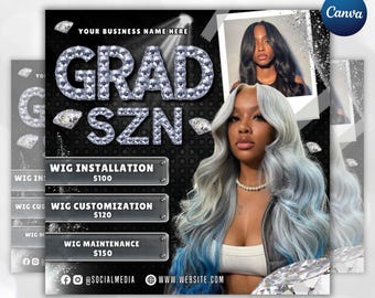 Graduation Booking Flyer, Graduation Special Flyer, Graduation Deals, Grad Books Open, Graduation Nail booking flyer, Hair, Lash Tech Flyer