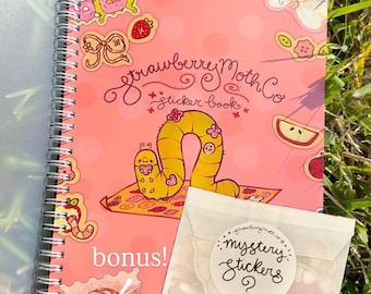Reusable Sticker Book | 50 Pages + Mystery Sticker Pack