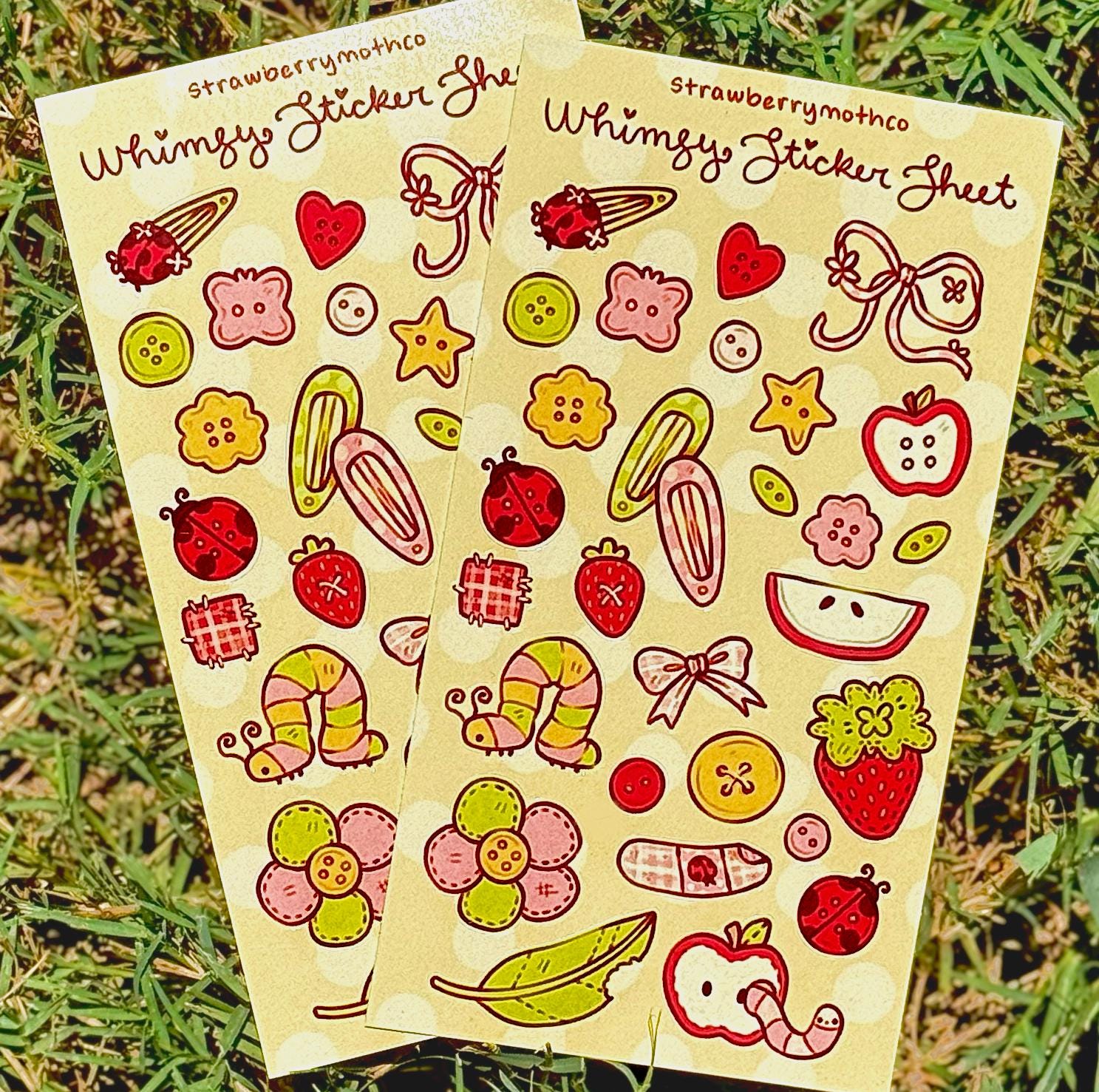 Whimsy Sticker Printable Whimsy Sticker Sheet | 3