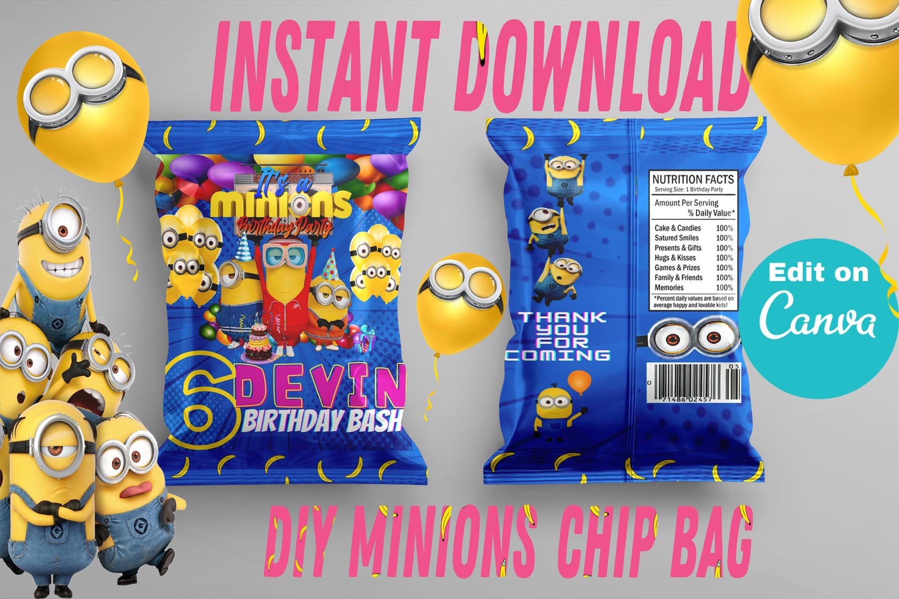 Super Minion Etsy