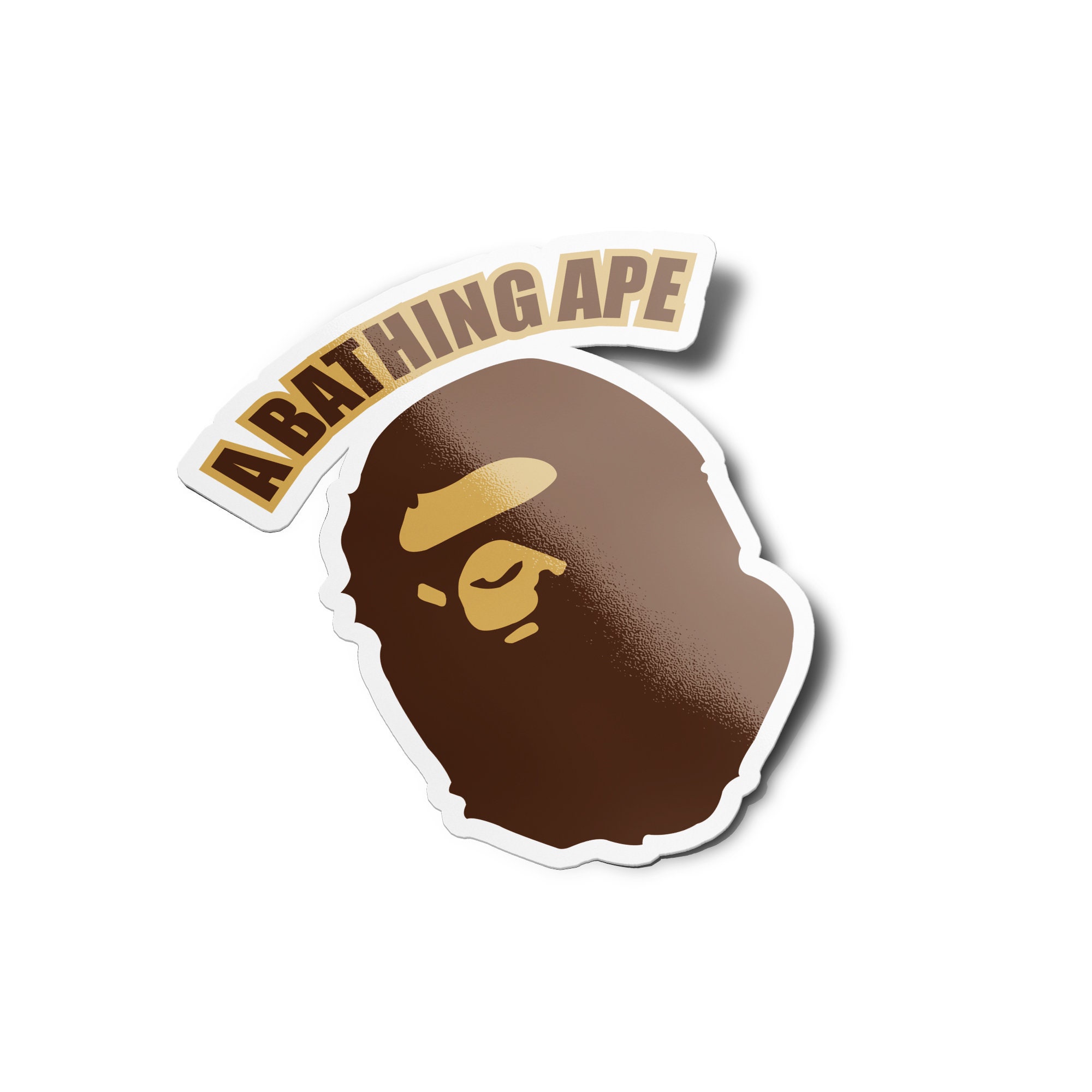 STICKER PACK BAPE A Bathing Ape Logo Fashion Label Die Cut Etsy