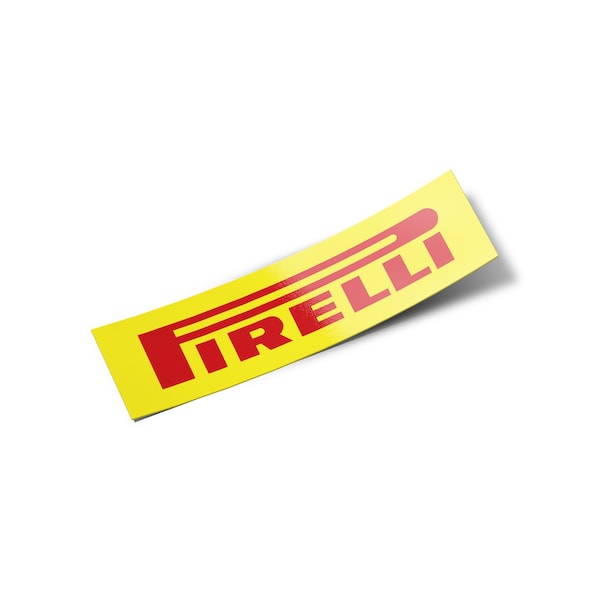 Pirelli Tire Stickers Etsy