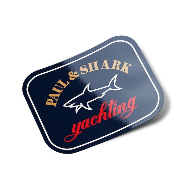 Paul and Shark Sticker Etsy UK