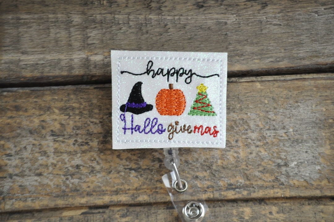 Funny Velcro Badge Topper, Interchangeable Badge Reel, Badge Reel