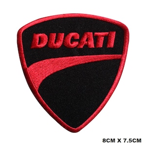 Parche termoadhesivo con el logotipo de una marca de motocicletas, insignia de jugador de vinilo, parche decorativo vintage, bordado DIY, aplique bordado