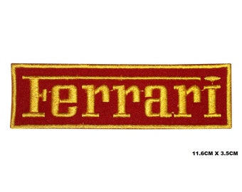 Sportwagen Markenlogo Aufnäher, Vinyl Player Abzeichen, Vintage dekorativer Patch, DIY Stickerei, gestickte Applikation