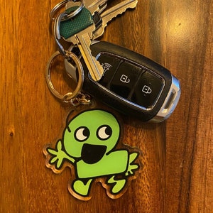 Two Tpot Keychain - Two the power of two - Object show - Bfdi - Bfb - Tpot - Battle for dream island - The power of Two