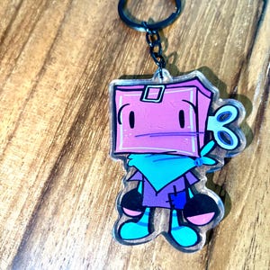 Boxten Dandys World Roblox Keychain