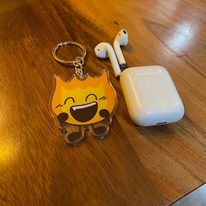 Firey bfdi keychain - Bfdi - Battle for dream island - BFB - battle for BFB - Object show