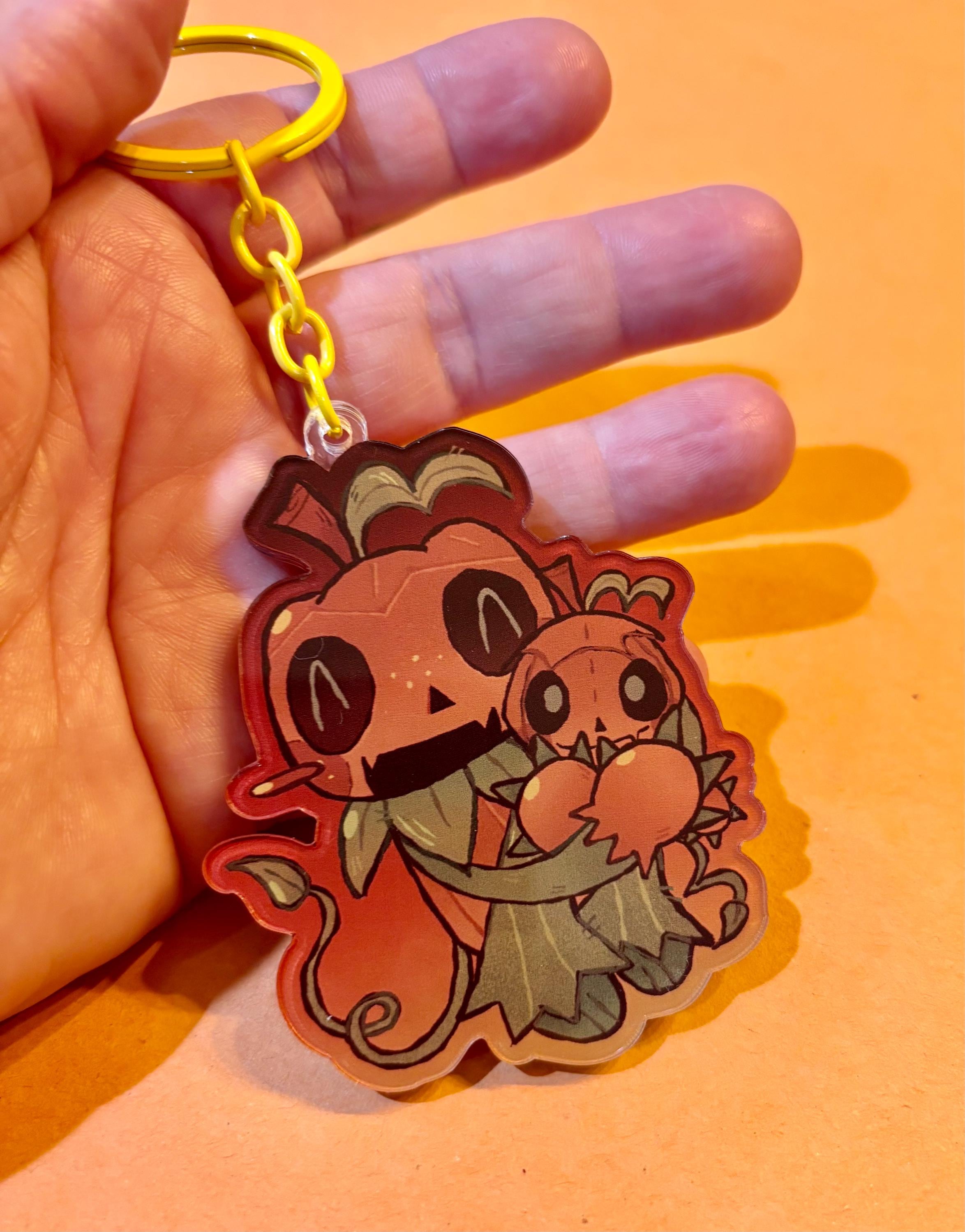 Dandys World Matching Gourdy and Toodles Roblox Keychain - Etsy