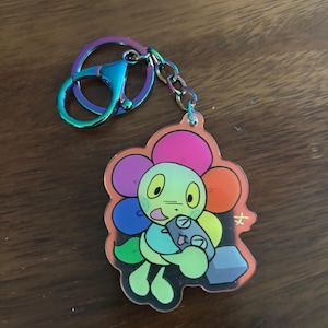 Dandys World Roblox Dandy and Pebble Keychain