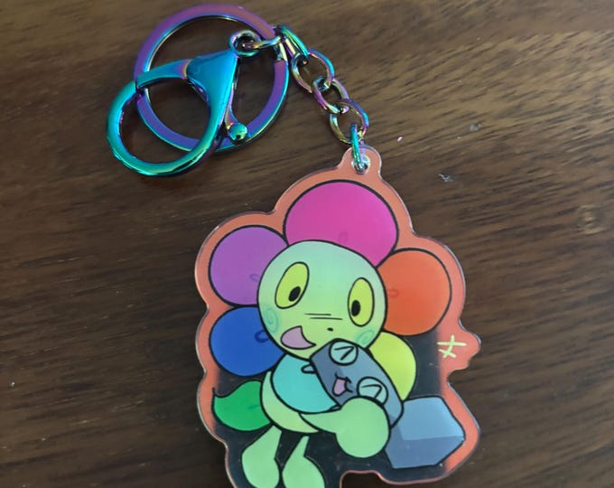 Dandys World Roblox Dandy and Pebble Keychain - Etsy Canada