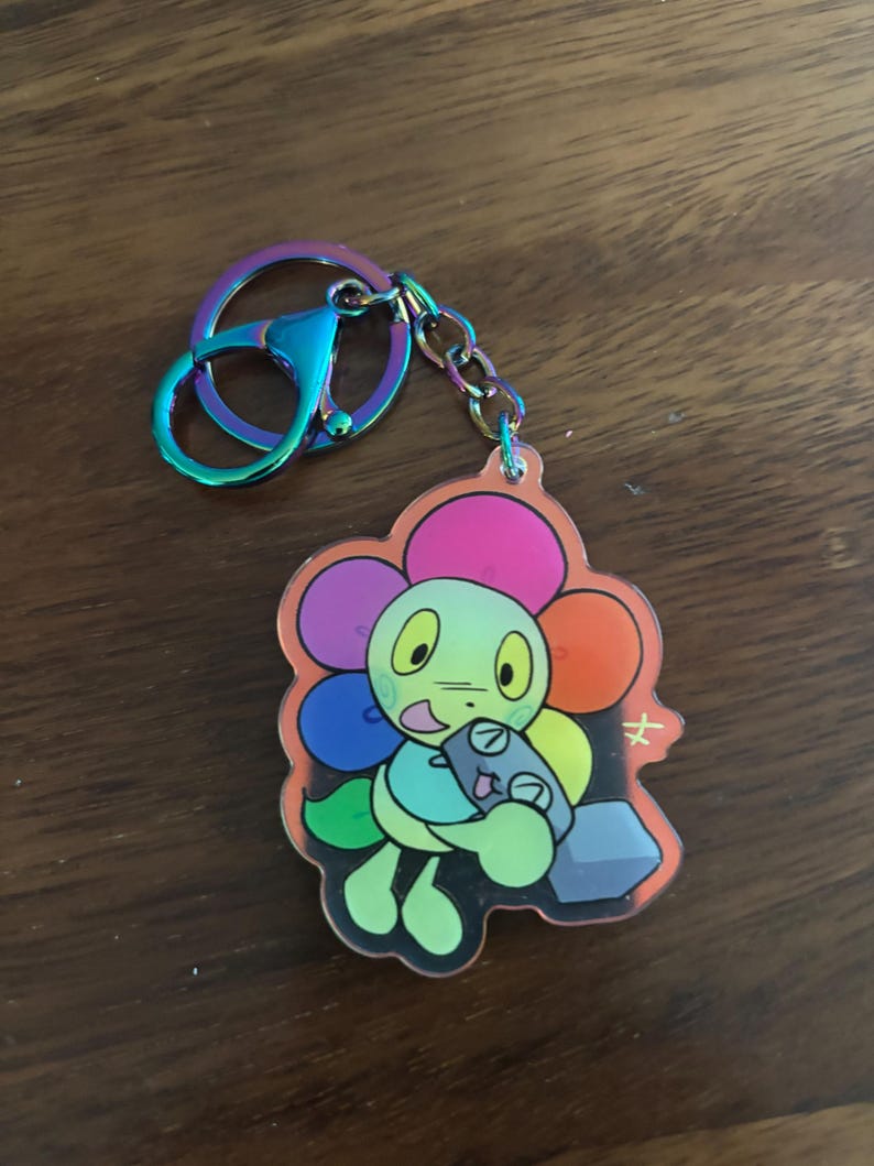 Dandys World Roblox Dandy and Pebble Keychain - Etsy