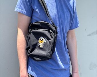 Bolso bandolera bordado Telamon Forsaken Roblox Shedletsky Admins