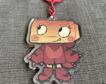 Shelly Dandys World Roblox Keychain