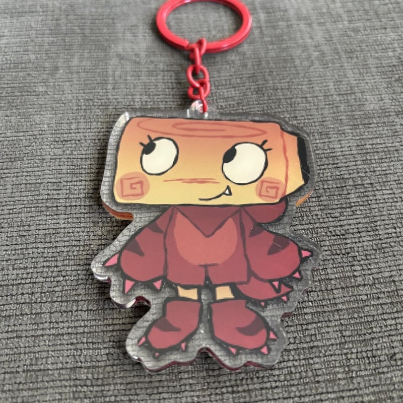 Dandys World Plush Keychain - Etsy