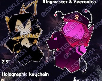 Llaveros de supervivientes de Roblox Forsaken: Veeronica y Ringmaster
