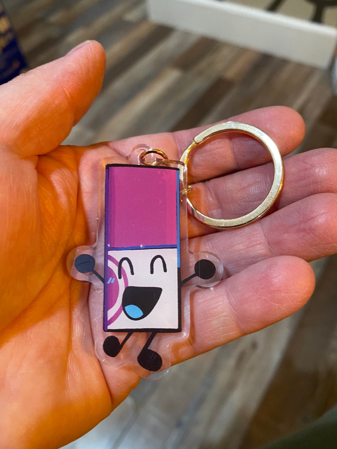 Marker TPOT Keychain Marker Tpot Marker Bfb Bfdi Battle for Dream