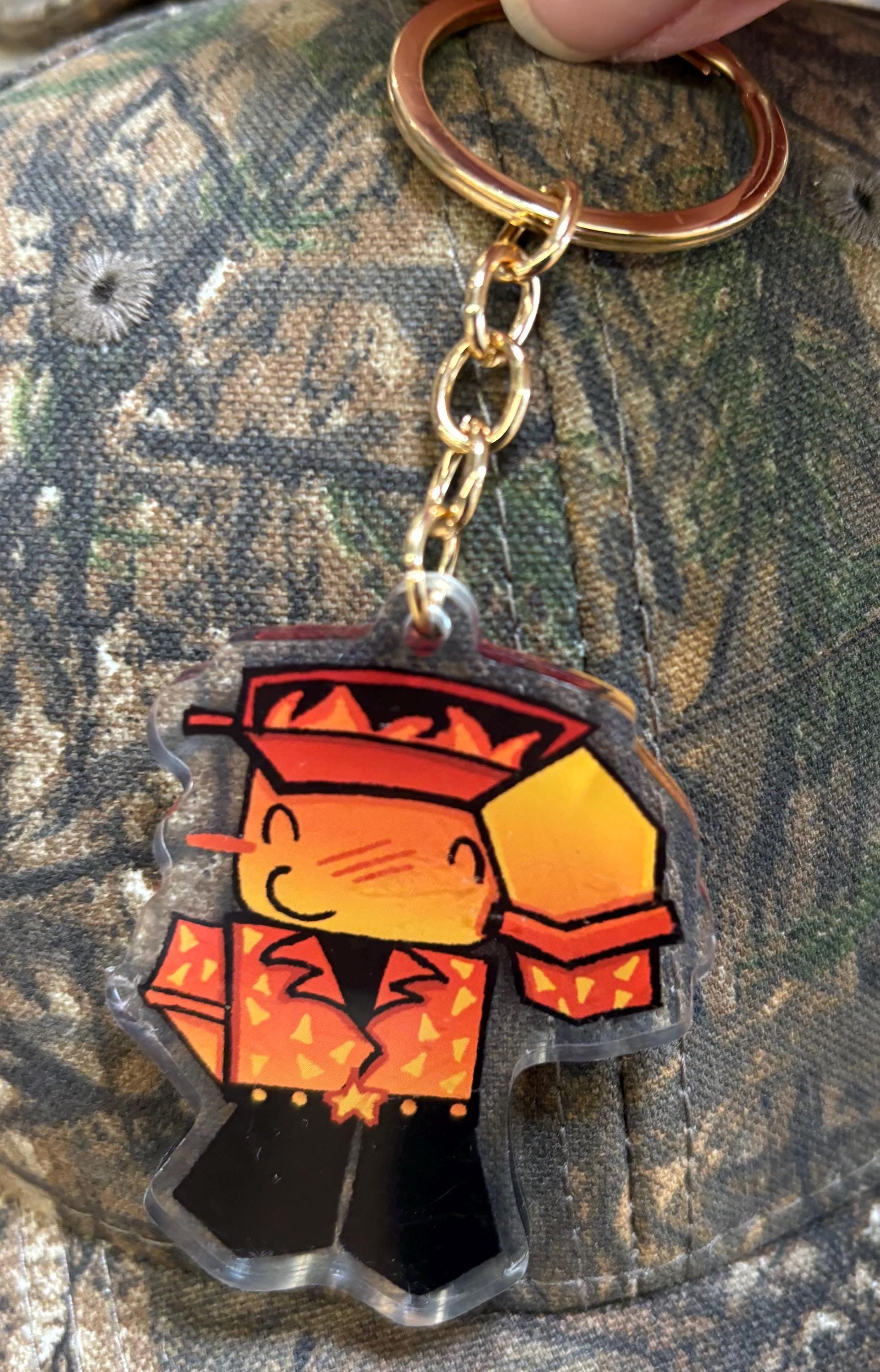 Roblox Elliot Forsaken ピザ屋で働く アクリルキーホルダー - Etsy 日本
