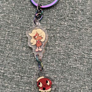 Ginger and Bobette  Dandys World Roblox Connection Keychain