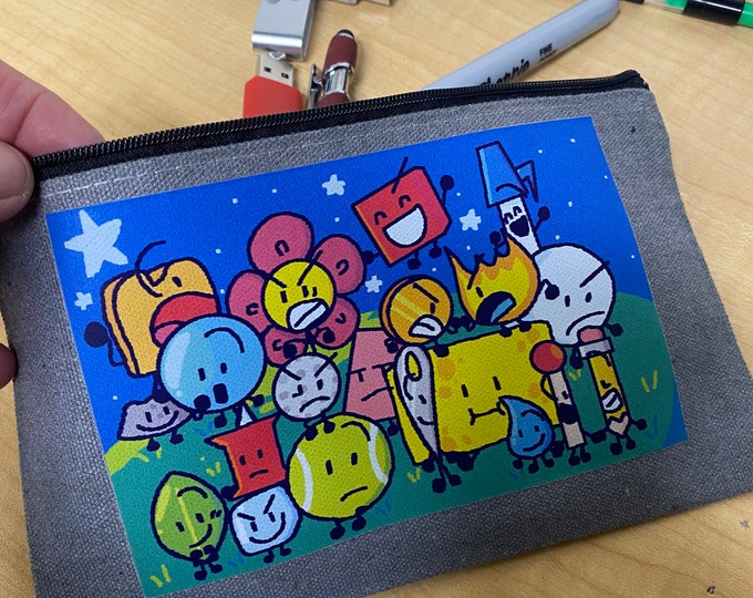 Bfdi Battle for Dream Island Pencil Pouch - Etsy