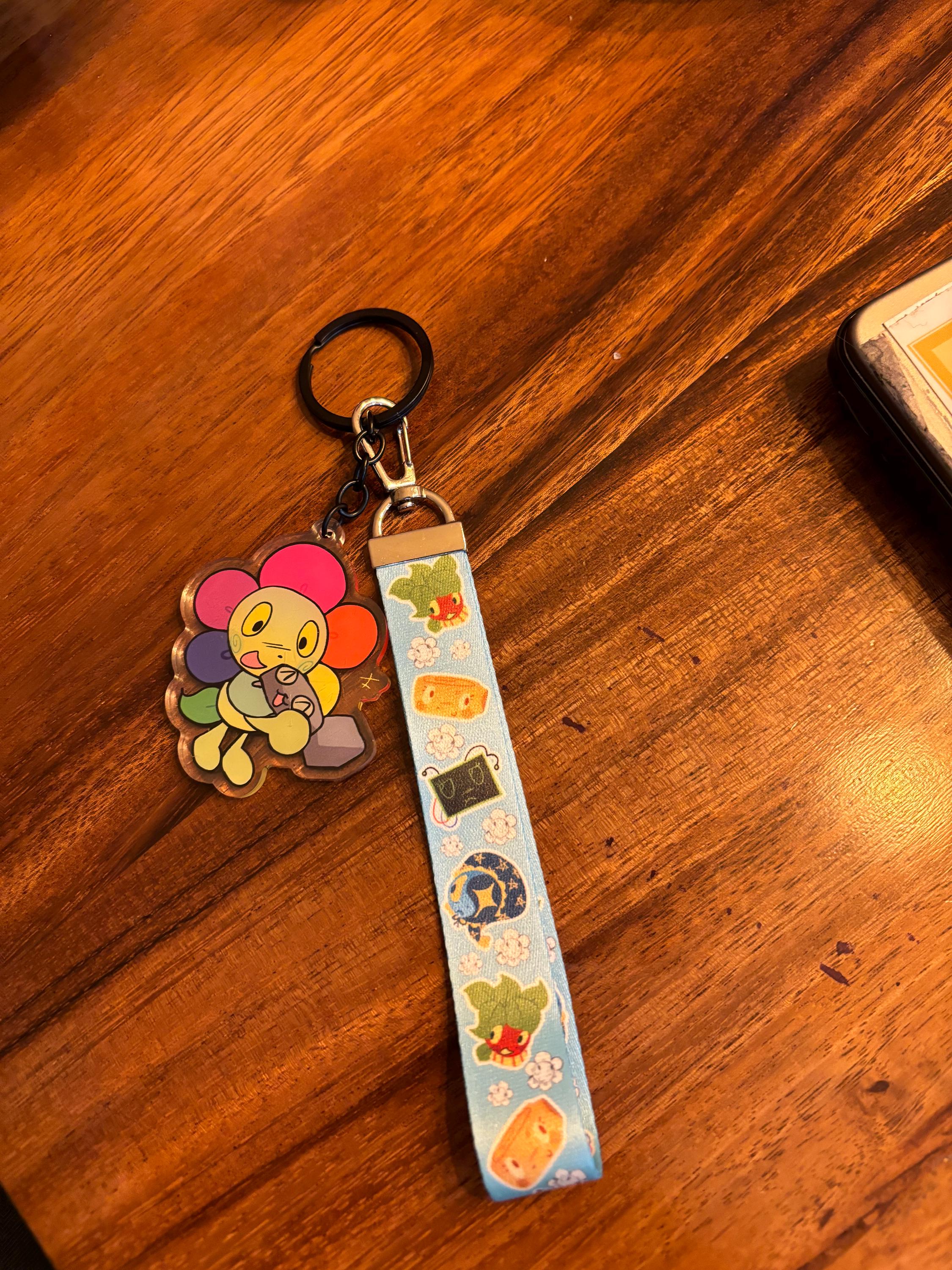 Dandy's World Lanyard Keychain - Dandy Roblox - Dandyroblox - Etsy
