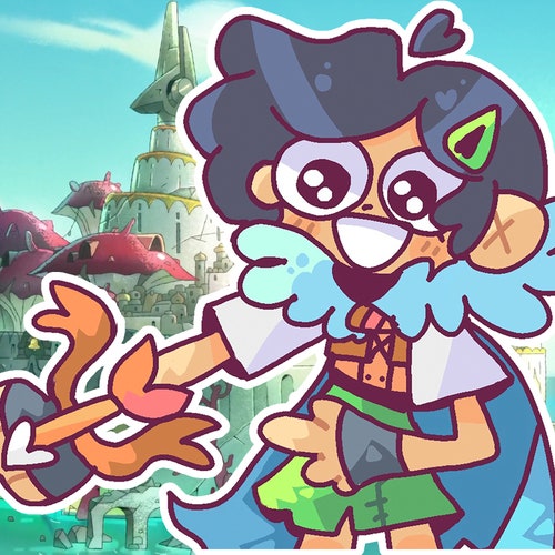 Amphibia Sticker Marcy Wu Amphibia Stickers Marcy Wu - Etsy