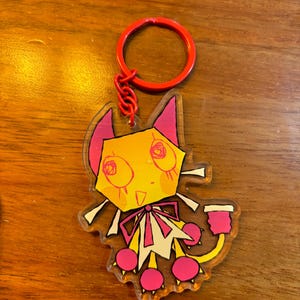 Scraps Dandys World Roblox Keychain