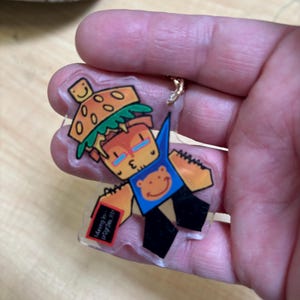 007n7 Roblox Forsaken Double-Sided Acrylic Keychain