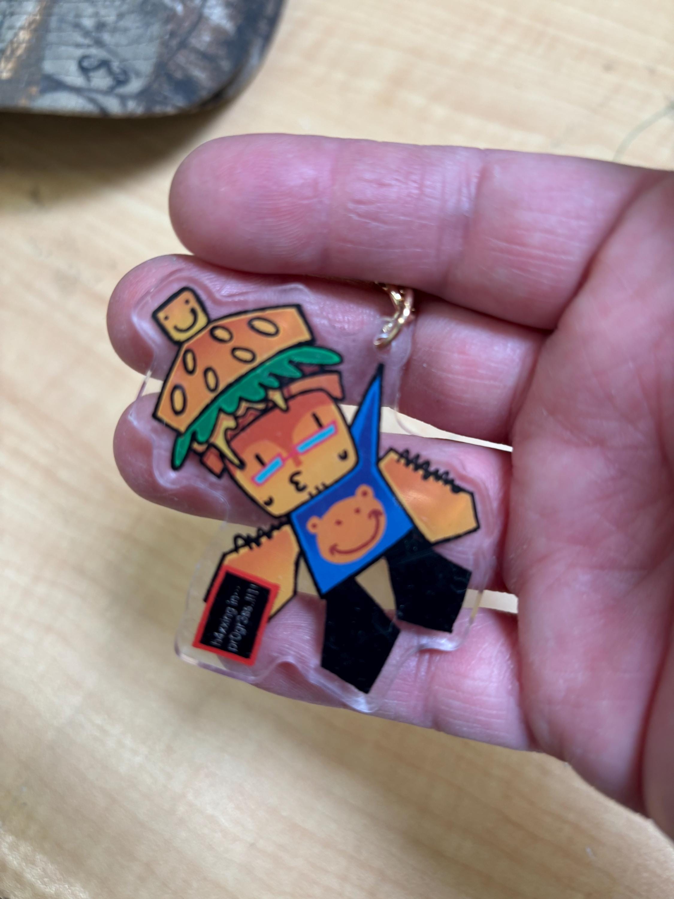 007n7 Roblox Forsaken Double-Sided Acrylic Keychain
