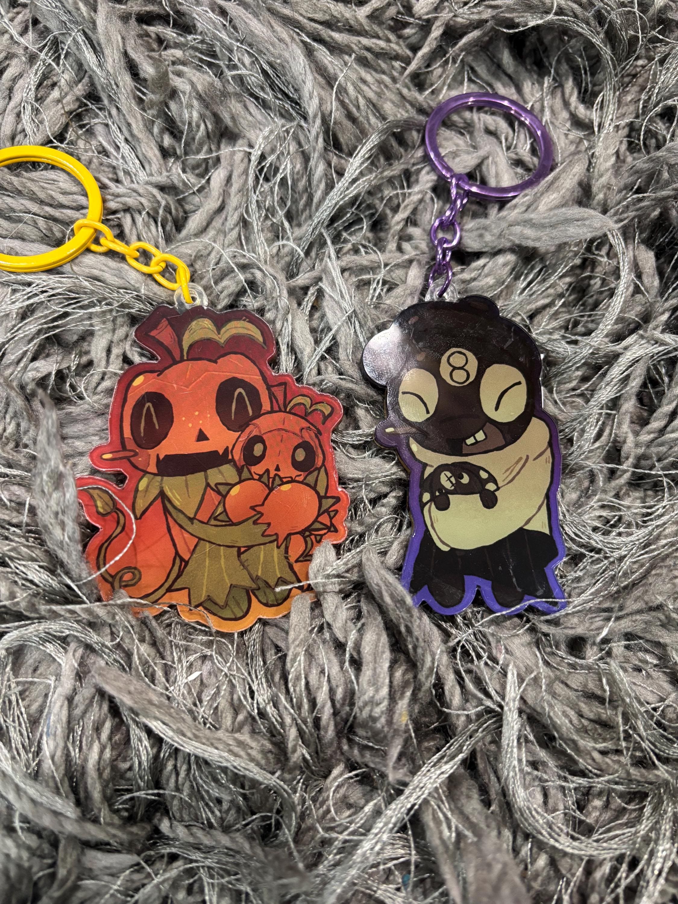 Dandys World Matching Gourdy and Toodles Roblox Keychain - Etsy