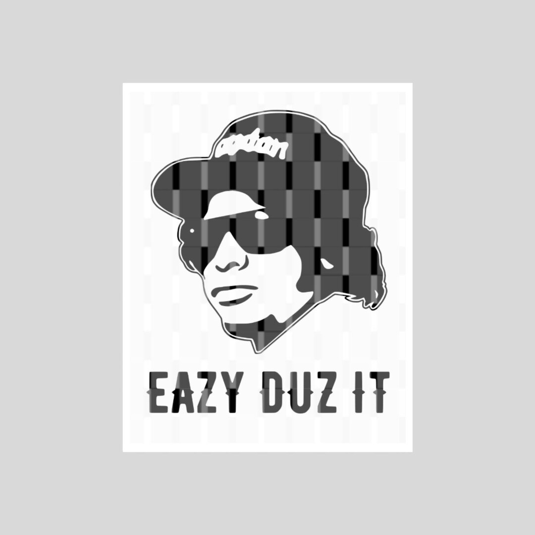 Eazy E Rapper Svg Png Pdf Jpg 90s Gangsta Rap Hip Hop N.w.a - Etsy