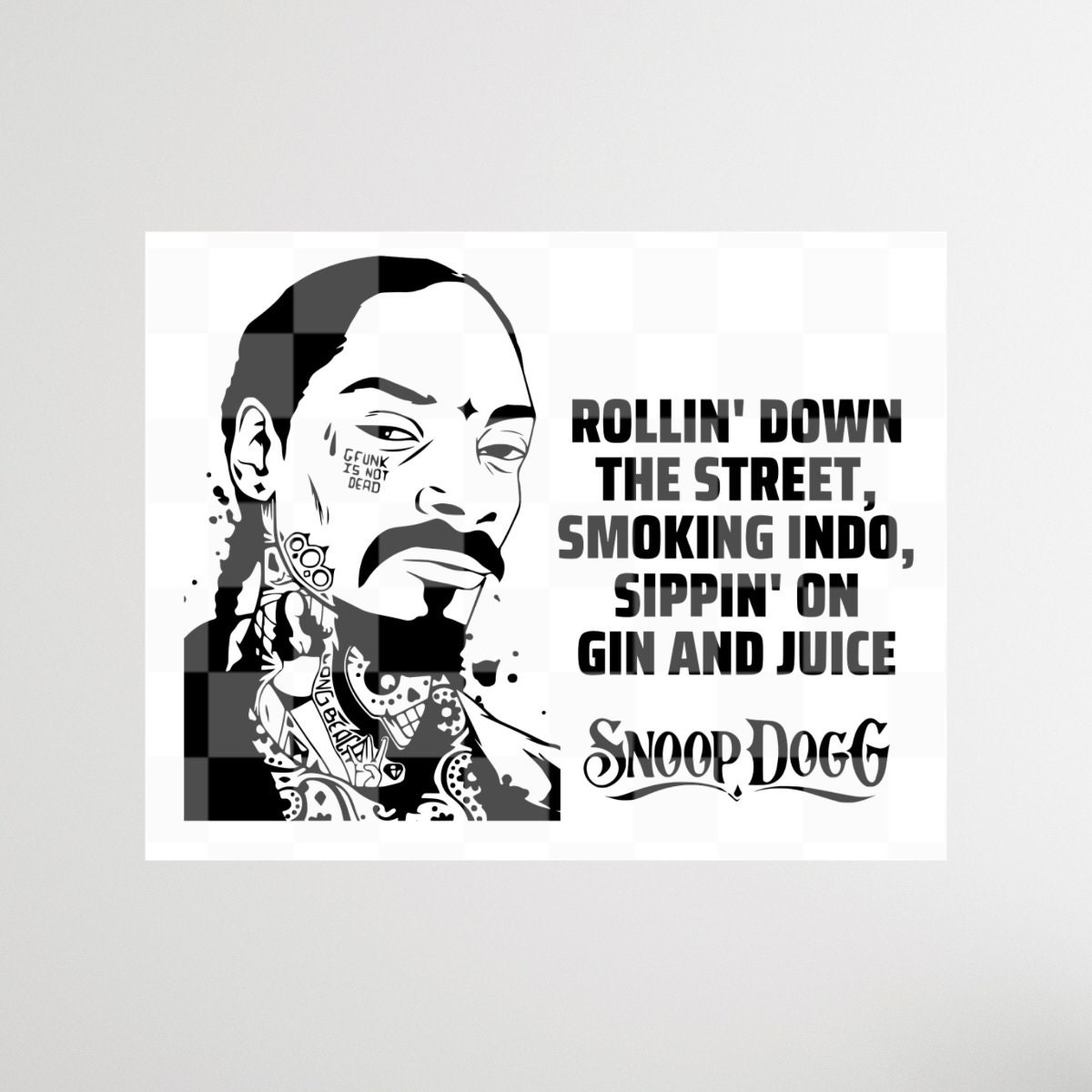 Snoop Dogg Svg Png Pdf Jpg 90s Rap Hip Hop Song Quote Tshirts - Etsy Israel
