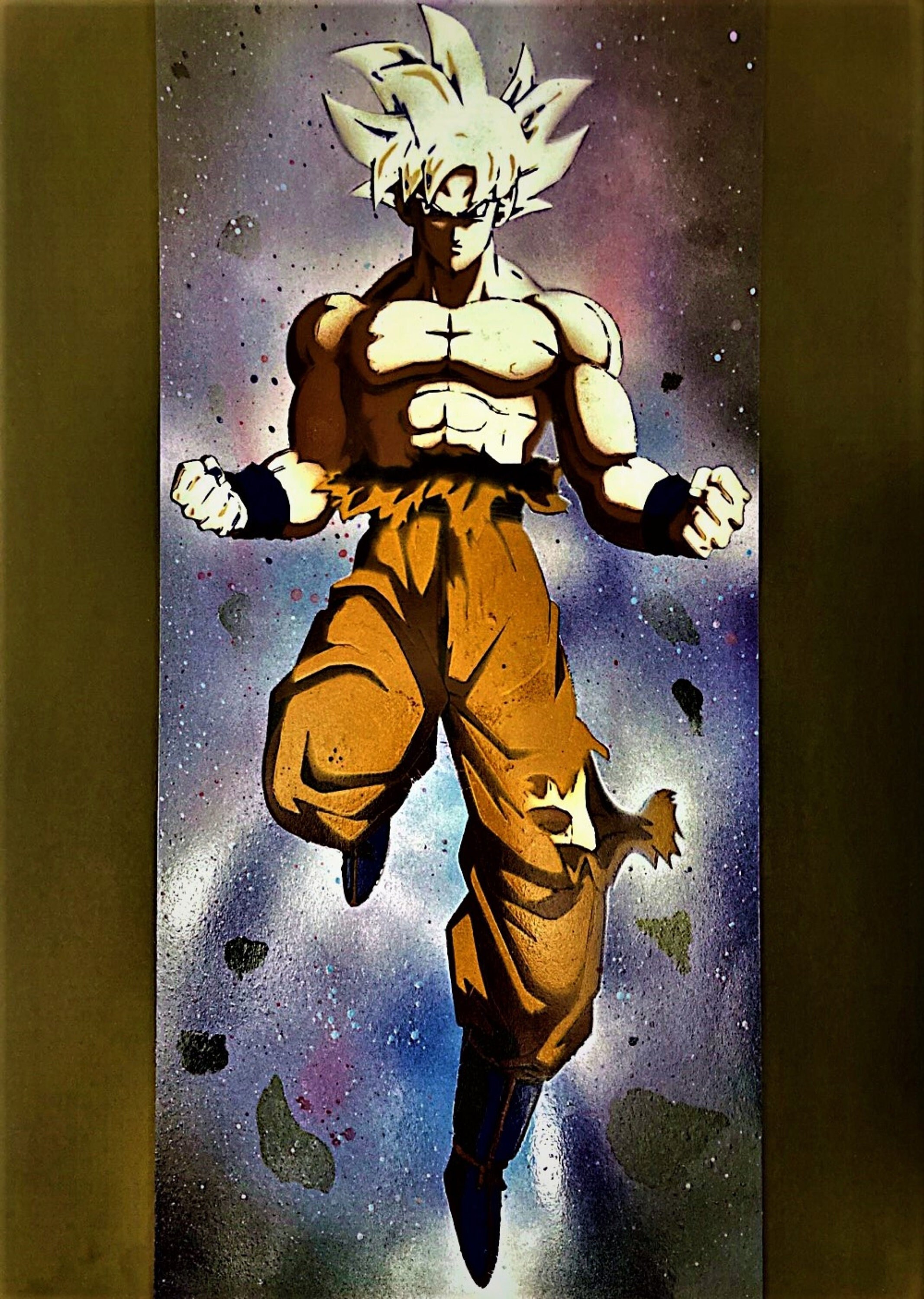 Goku Ultra Instinto Pintura de Dragon Ball - Etsy España Goku Ultra Instinto Pintura de Dragon Ball - Etsy España