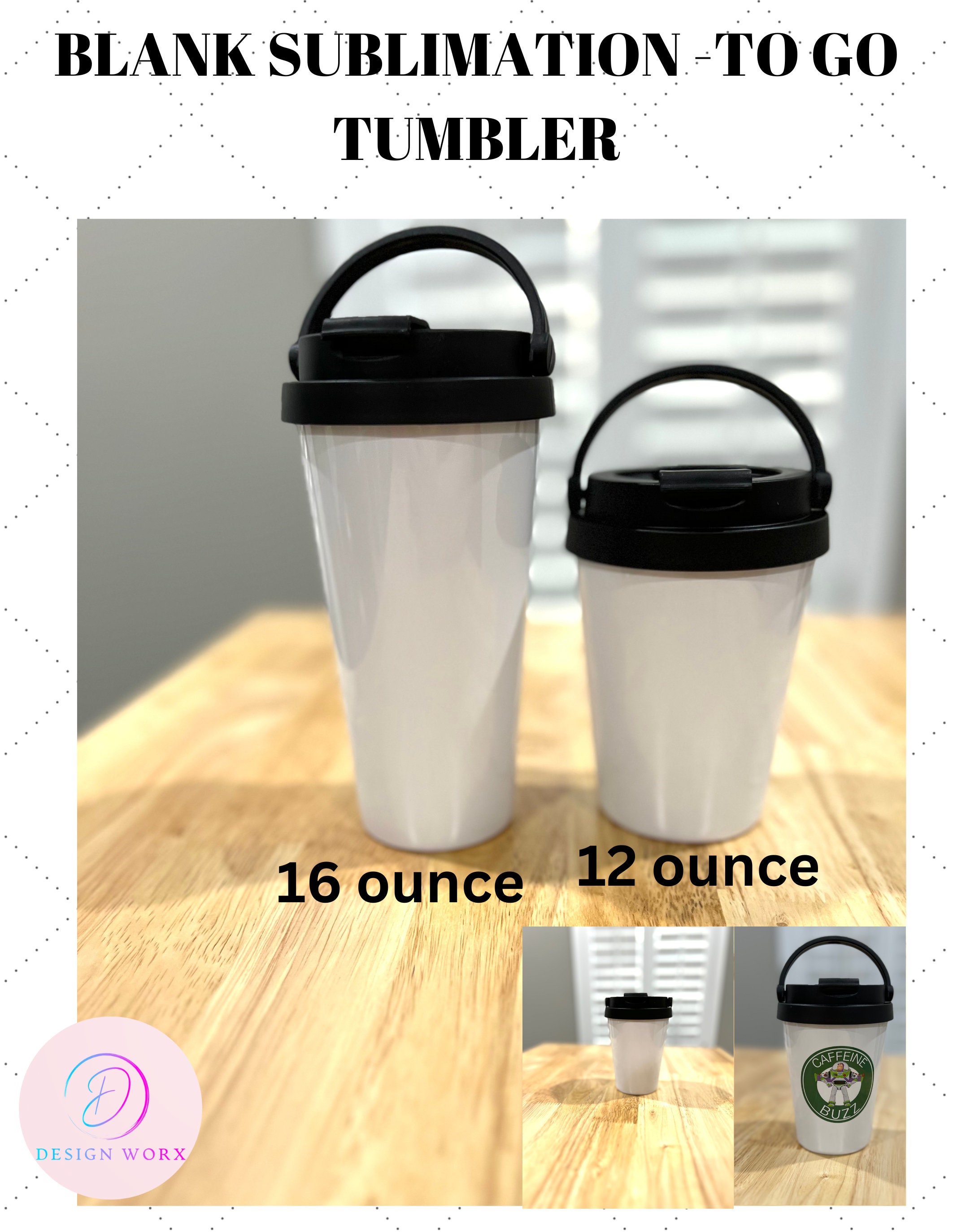 Sublimation Coffee Mug With Lid 