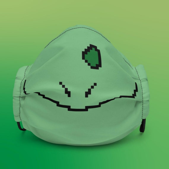 Bulbasaur Mouth Face Mask - Etsy