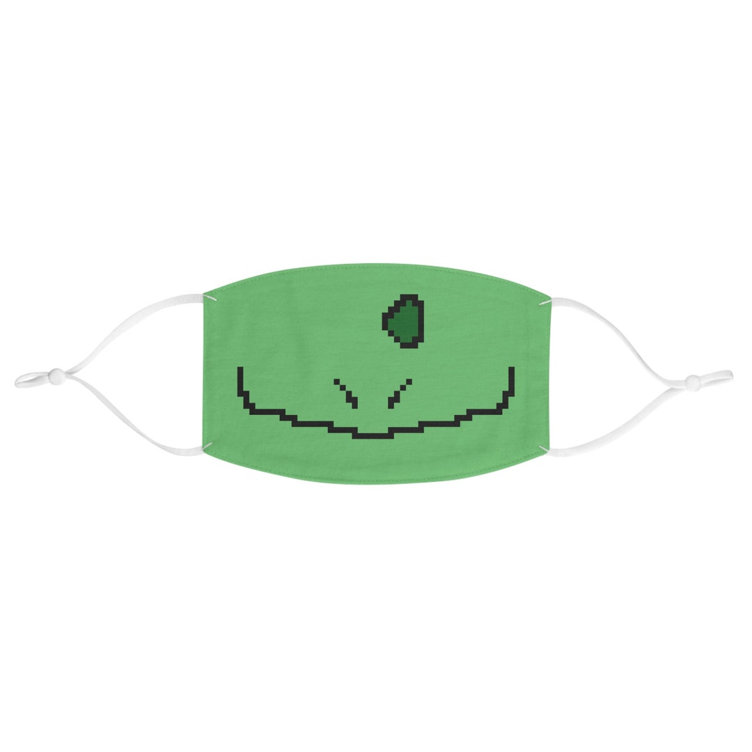 Bulbasaur Face Mask - Etsy