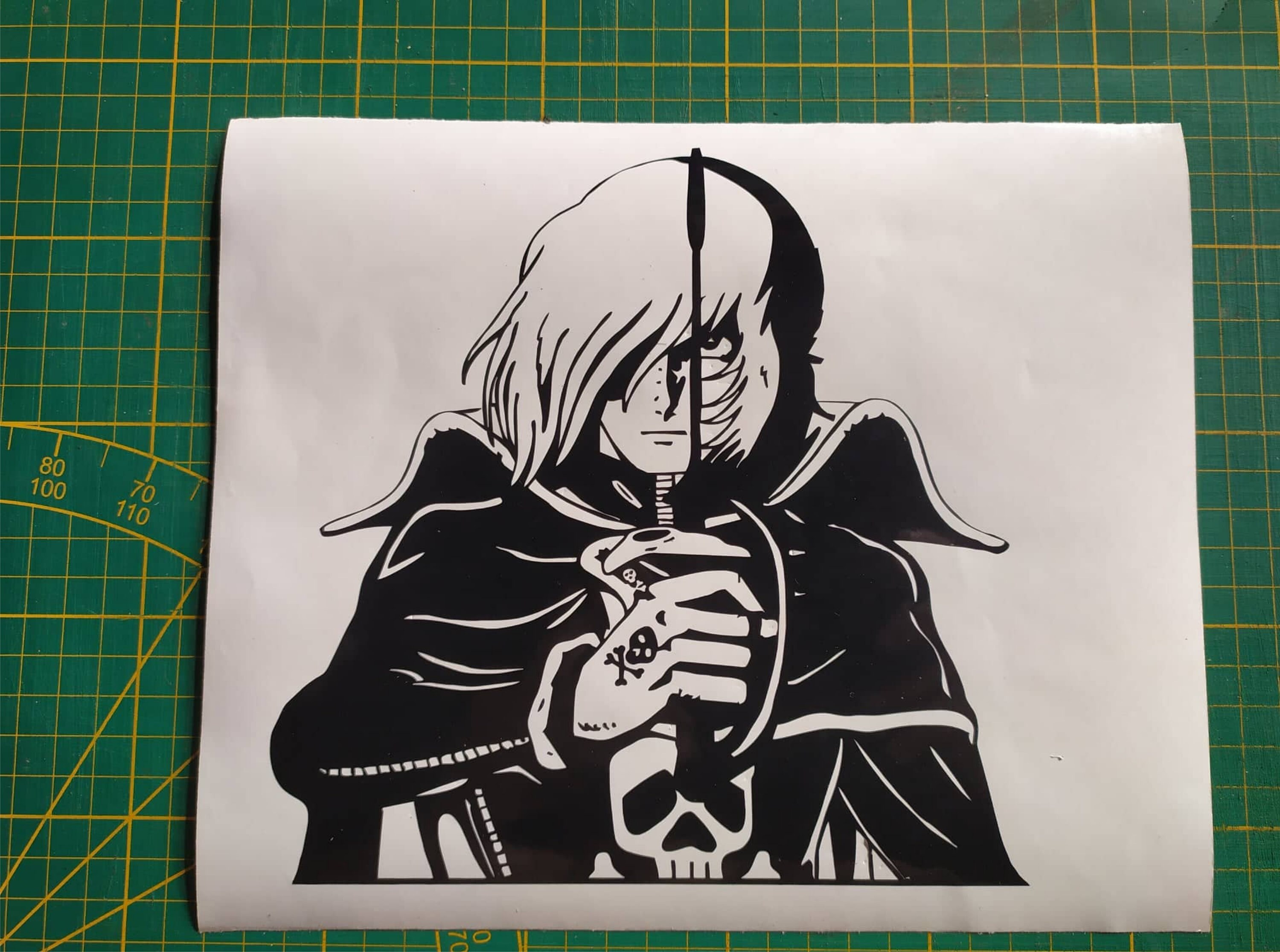Stickers Albator Pour Borne D'arcade MAME - Personnalisation + BONUS
