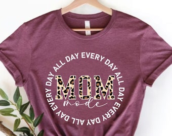 Mom Life Shirt, Motherhood T-Shirt, New Mom Shirt, Baby Shower Gift, Mother's Day T Shirt