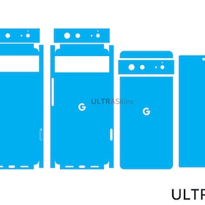 Puede incluir: Un conjunto de tres skins de teléfono azules para un teléfono Google Pixel. Las skins cubren la parte delantera, la trasera y los laterales del teléfono. Las skins están diseñadas para proteger el teléfono de arañazos y daños. Las skins son fáciles de aplicar y quitar. Las skins están hechas de vinilo de alta calidad y son duraderas. Las skins están disponibles en una variedad de colores y diseños.