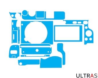 Sony A6400 Skin Template Vector Cut File