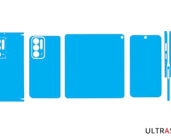 OPPO Find N Skin Template Vector Cut File