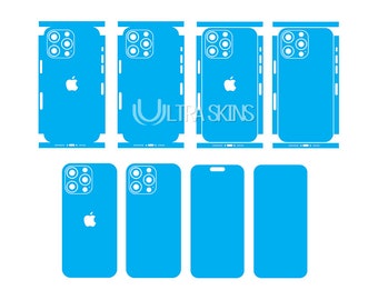 Apple iPhone 14 Pro Max 2022 Skin Template Cut File