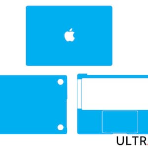 Macbook Pro 14 Zoll M1 2021 - A2442 - M2 2022 Skin Template Vektor