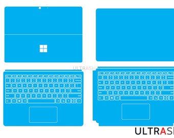 Arquivo de corte vetorial de modelo do Microsoft Surface Pro 8