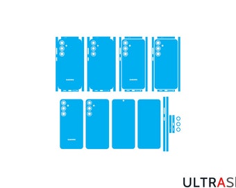 Samsung S24 Plus 5G Skin Template Vector Cut File