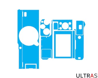 Fujifilm X-A10 Skin Template Vector Cut File