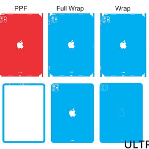 Apple iPad Pro 11-inch Gen 3 Skin Template Vector Cut File