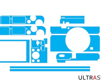 Sony RX100 VI Skin Template Vector Cut File